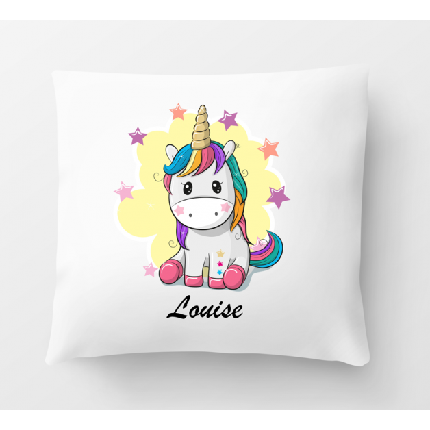 Unicorn Name Cushion